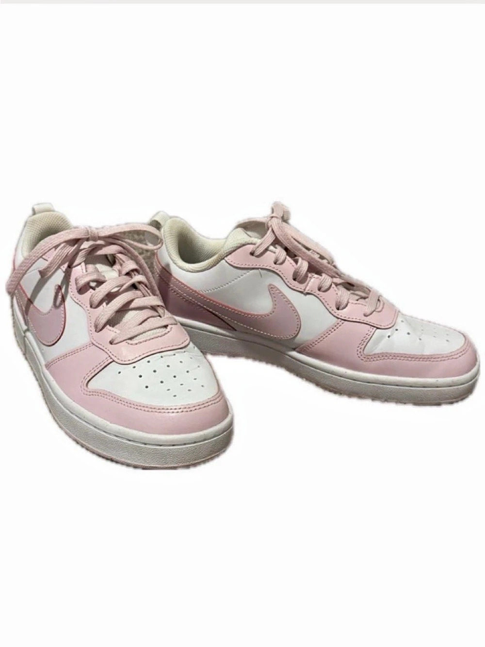 Nike Air Force 1 LV8 Pink & White Girls US 5.5